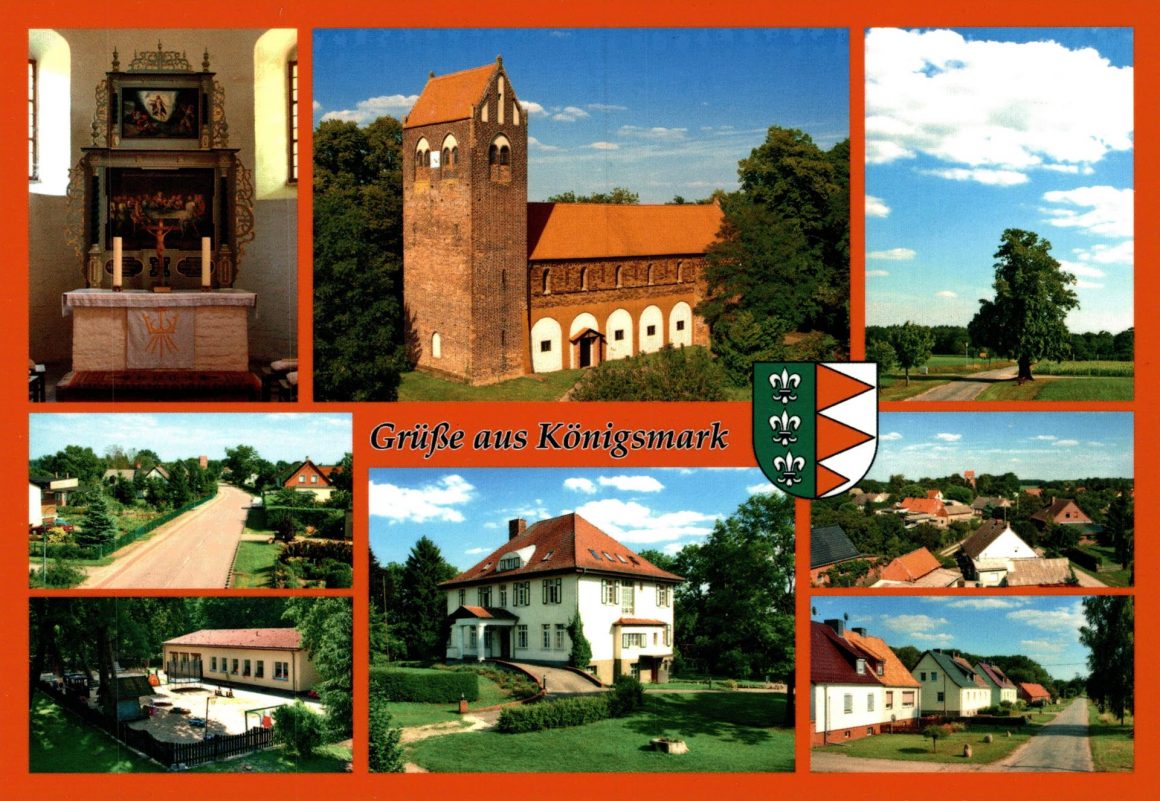 Postkarte Königsmark Königsmark